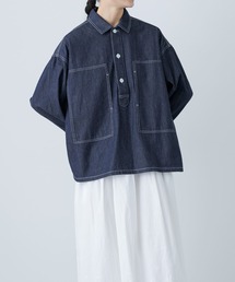 かぐれ | デニムプルオーバーシャツ(シャツ/ブラウス)