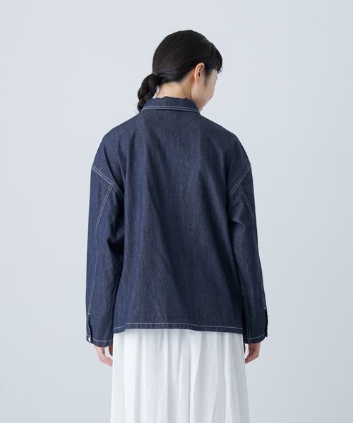 かぐれ　デニムプルオーバーシャツ かぐれ（カグレ）の「デニムプルオーバーシャツ（シャツ