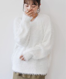 Meli rich | フェザーニットプルオーバー(ニット/セーター)