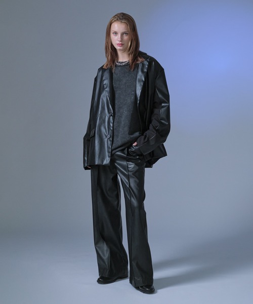 selle glant(セレグランテ)の「TAILORED SWITCHING JACKET/テーラードスイッチングジャケット(テーラードジャケット・メンズ・ブラック/カーキ・SMALL/MEDIUM/LARGE)」の10枚目の写真