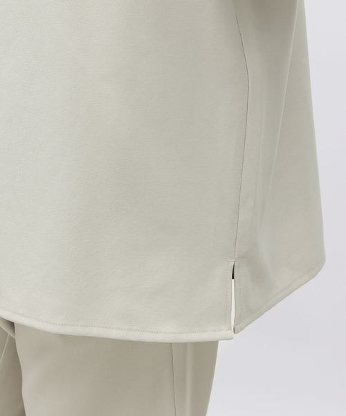 LAKOLE(ラコレ)の「ドライウーリーバンドシャツ / 145417(シャツ/ブラウス・メンズ・ブラック/ライトグレー/ブラウン・LARGE/X-LARGE/MEDIUM)」の5枚目の写真