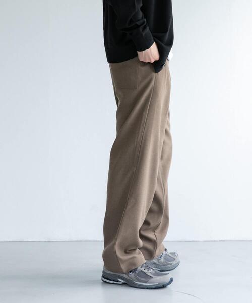 FORK&SPOON(フォークアンドスプーン)の「FORK&SPOON ウールライクイージーパンツ(その他パンツ・メンズ・チャコールグレー/グリーン系その他・4/5)」の18枚目の写真