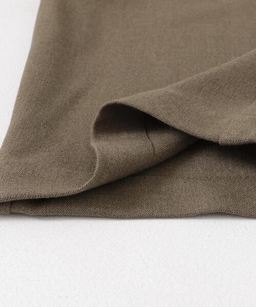 FORK&SPOON(フォークアンドスプーン)の「FORK&SPOON ウールライクイージーパンツ(その他パンツ・メンズ・チャコールグレー/グリーン系その他・4/5)」の5枚目の写真