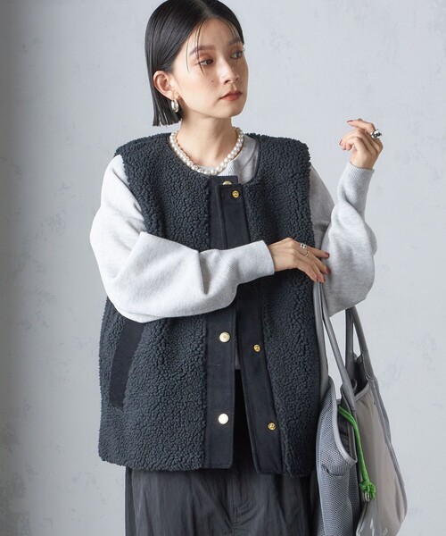 Barbour(バブアー)の「Barbour:DULSIE LINER(ベスト・レディース・ブラック/オリーブ/ナチュラル・ONE SIZE)」の18枚目の写真