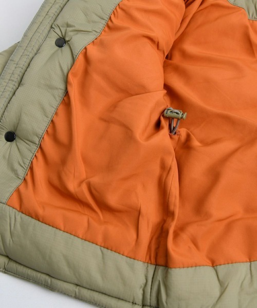 moimoln（モイモルン）の「【ReRe】エンチョコート（ダウンジャケット/コート・キッズ・カーキ/ライトパープル・90cm/100cm/110cm/120cm）」の9枚目の写真