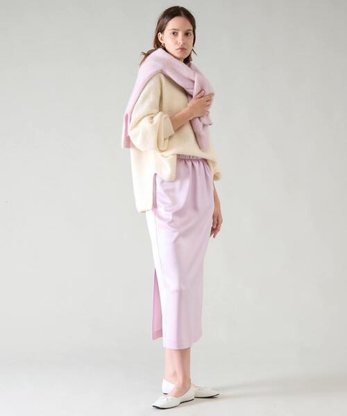 【セール】フラップポケットセミタイトスカート（スカート）｜TIARA（ティアラ）