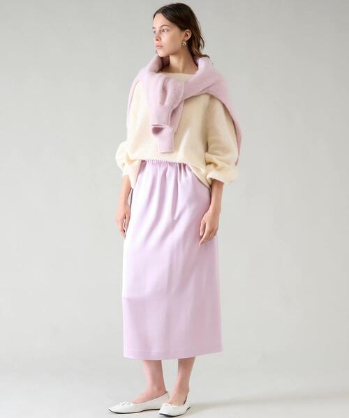 【セール】フラップポケットセミタイトスカート（スカート）｜TIARA（ティアラ）