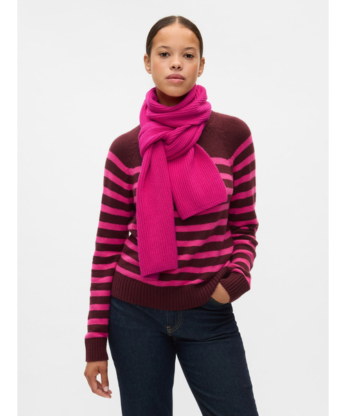 GAP（ギャップ）の「CashSoft カシミヤタッチ リブマフラー（マフラー