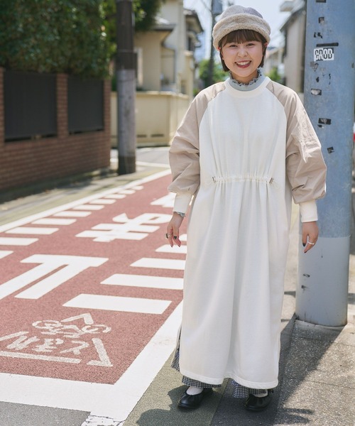 studio CLIP(スタディオクリップ)の「【CLIP BY STAFF/コツ企画】ラグランスウェットワンピース(ワンピース・レディース・その他2/その他3/その他1・FREE)」の10枚目の写真