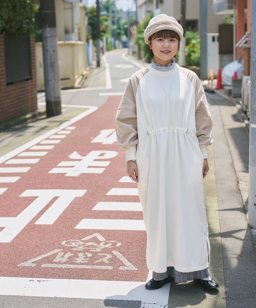 studio CLIP(スタディオクリップ)の「【CLIP BY STAFF/コツ企画】ラグランスウェットワンピース(ワンピース・レディース・その他2/その他3/その他1・FREE)」の14枚目の写真