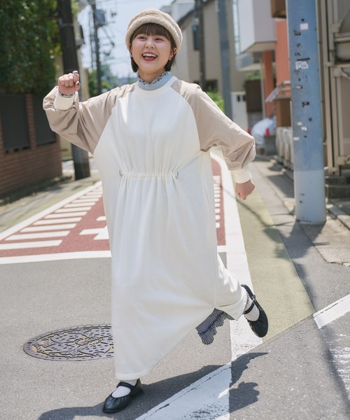 studio CLIP(スタディオクリップ)の「【CLIP BY STAFF/コツ企画】ラグランスウェットワンピース(ワンピース・レディース・その他2/その他3/その他1・FREE)」の15枚目の写真