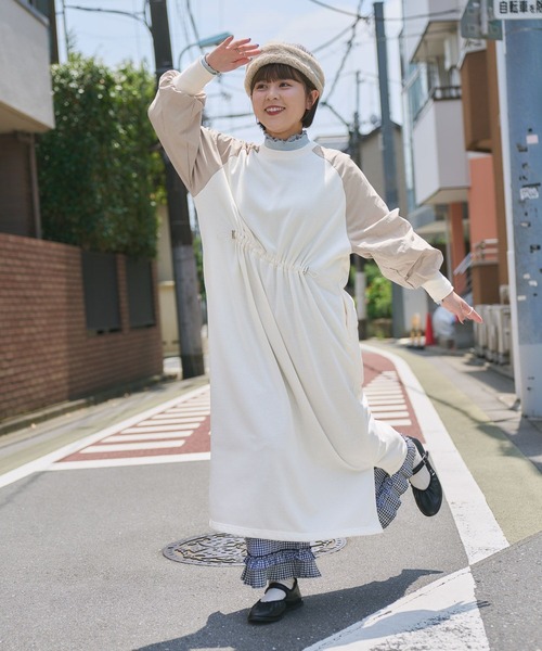 studio CLIP(スタディオクリップ)の「【CLIP BY STAFF/コツ企画】ラグランスウェットワンピース(ワンピース・レディース・その他2/その他3/その他1・FREE)」の16枚目の写真