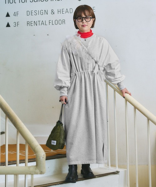 studio CLIP(スタディオクリップ)の「【CLIP BY STAFF/コツ企画】ラグランスウェットワンピース(ワンピース・レディース・その他2/その他3/その他1・FREE)」の22枚目の写真