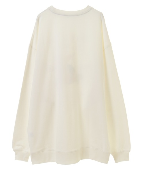 Candy Stripper（キャンディストリッパー）の「I'M GOING SWEAT ワンピース（スウェット・レディース・オフホワイト/ライトブルー/ネイビー/ヘザーグレー・2）」の5枚目の写真