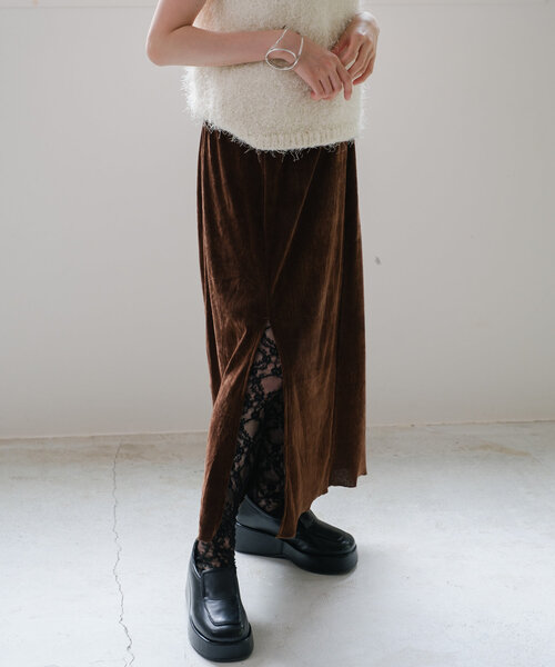 Kastane(カスタネ)の「レースハイソックス(ソックス/靴下・レディース・ホワイト/アイボリー/ブラック・FREE)」の21枚目の写真