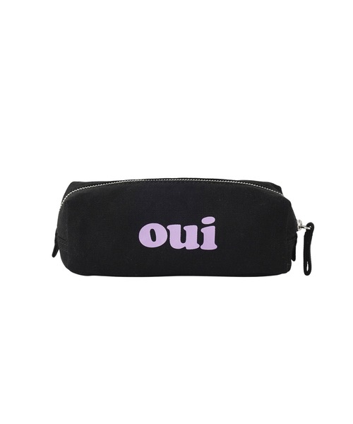 MILKFED.（ミルクフェド）の「OUI PENCIL CASE（ペン類・レディース・ブラック/レッド/オフホワイト/ライトグリーン・ONE SIZE）」の2枚目の写真
