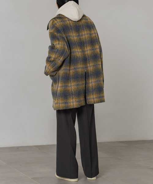 PUBLIC TOKYO（パブリックトウキョウ）の「ステンカラーミドルチェック