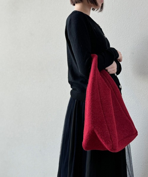 NOLITA LABORATORY（ノリータラボラトリー）の「【 NOLITA / ノリータ 】 ニット ハンドバッグ（ハンドバッグ・レディース・レッド/ブラウン/ベージュ・FREE）」の15枚目の写真