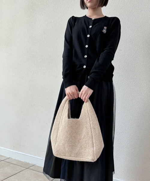 NOLITA LABORATORY（ノリータラボラトリー）の「【 NOLITA / ノリータ 】 ニット ハンドバッグ（ハンドバッグ・レディース・レッド/ブラウン/ベージュ・FREE）」の16枚目の写真