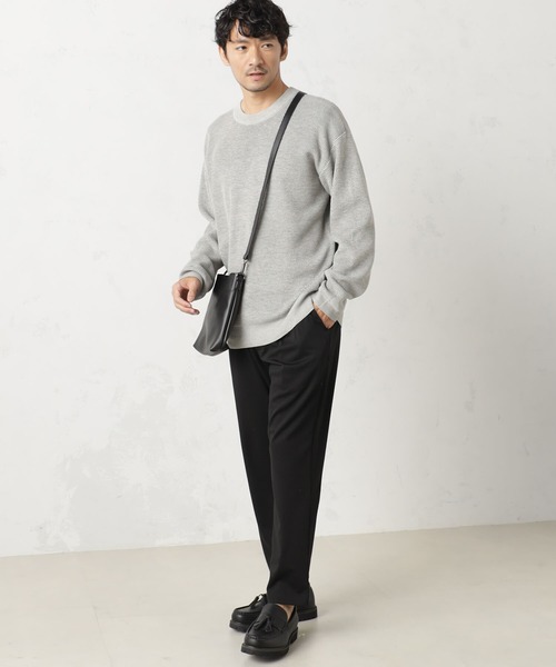 FOUND GOOD（ファウンドグッド）の「ジガラニット（ニット/セーター・メンズ・グレー系5/ブラウン系5/ベージュ・S/M/L/XL）」の7枚目の写真