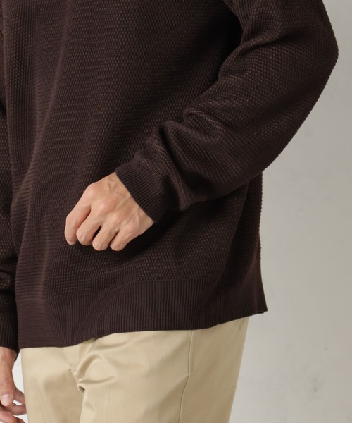 FOUND GOOD（ファウンドグッド）の「ジガラニット（ニット/セーター・メンズ・グレー系5/ブラウン系5/ベージュ・S/M/L/XL）」の11枚目の写真