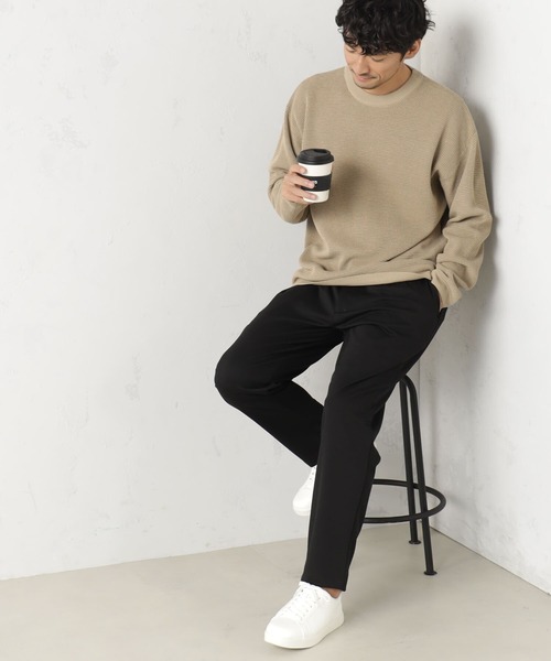 FOUND GOOD（ファウンドグッド）の「ジガラニット（ニット/セーター・メンズ・グレー系5/ブラウン系5/ベージュ・S/M/L/XL）」の12枚目の写真