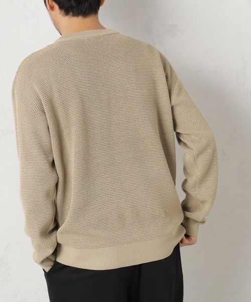 FOUND GOOD（ファウンドグッド）の「ジガラニット（ニット/セーター・メンズ・グレー系5/ブラウン系5/ベージュ・S/M/L/XL）」の14枚目の写真