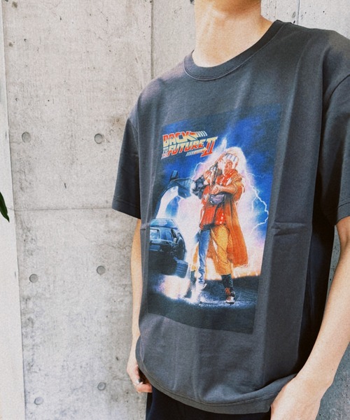 バック・トゥ・ザ・フューチャー Tシャツ 半袖 minius tシャツ 「バック・トゥ・ザ・フューチャー2」”””Back to