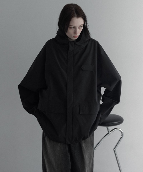 loose Hi-zip tech jacket / ルーズハイジップテックジャケット