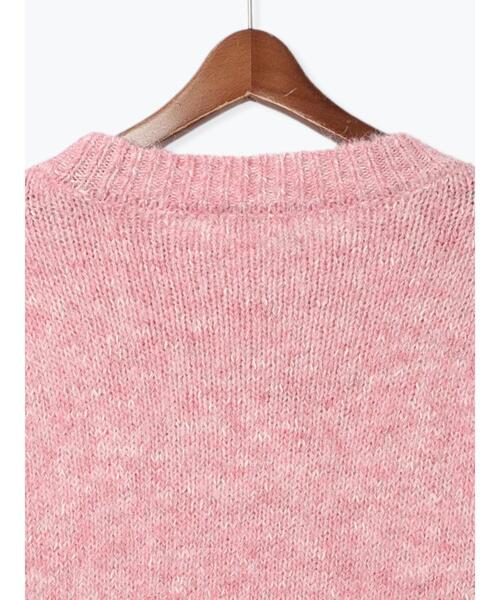 Te chichi TERRASSE(テチチテラス)の「ラメ混起毛杢クルーニット(ニット/セーター・レディース・ベージュ/ピンク/グレー・F)」の18枚目の写真