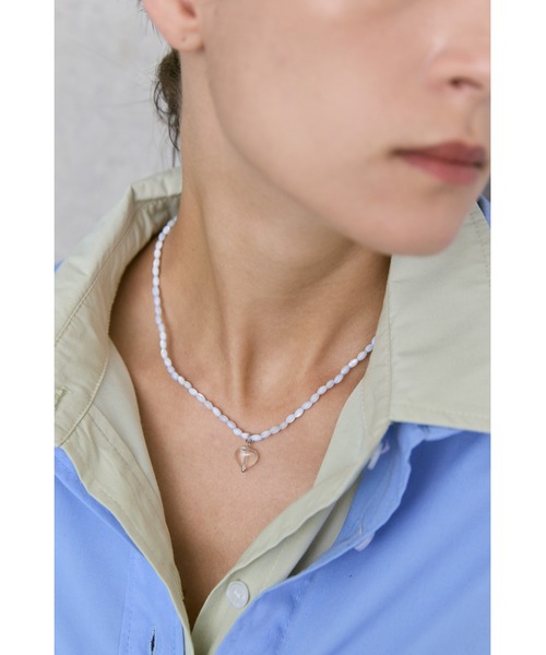 un/neu(アンノイ)の「カラービーズハートネックレス(ネックレス・レディース・グリーン/ホワイト/ブルー・FREE)」の21枚目の写真