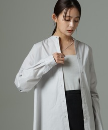 NANO universe | スタンドカラーシャツ(シャツ/ブラウス)