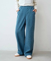 パンツ（ブルー・ネイビー/青色系・コーデュロイ）ファッション通販
