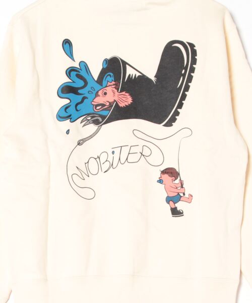 and it_(アンドイット)の「フィッシングベビープルパーカー(パーカー・メンズ・ナチュラル・S/M/L/XL)」の3枚目の写真