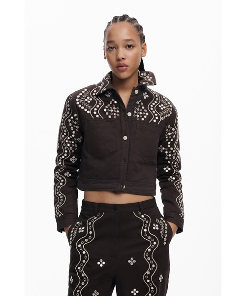 Desigual MARIA ESCOTE オーバーサイズパデッドジャケット Desigual（デシグアル）の「Maria Escote オーバーサイズ