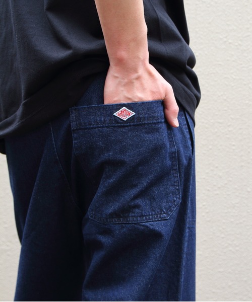 DANTON（ダントン）の「DANTON/ダントン　デニムイージーパンツ　DENIM EASY PANTS　DT-E0209  DDM・KBK（デニムパンツ・メンズ・ブラック/インディゴブルー・38/40）」の14枚目の写真
