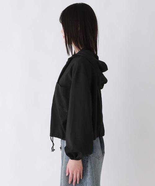 repipi armario（レピピ アルマリオ）の「【接触冷感/UVカット】スパンボイルショートパーカー（パーカー・キッズ・ホワイト/グレー/ブラック・SMALL/LARGE/MEDIUM）」の18枚目の写真