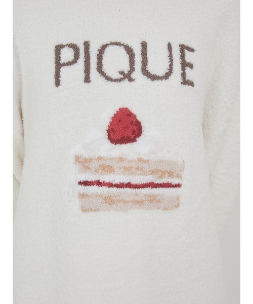 gelato pique（ジェラートピケ）の「ベビモコケーキジャガードプル