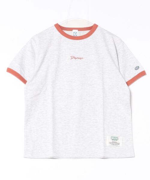 DISCUS ATHLETIC（ディスカス　アスレチック）の「DISCUS ATHLETIC/ディスカスアスレチック リンガーTシャツ 5287-5973（Tシャツ/カットソー・レディース・オートミール/スミクロ/ライトブルー・M/L）」の20枚目の写真