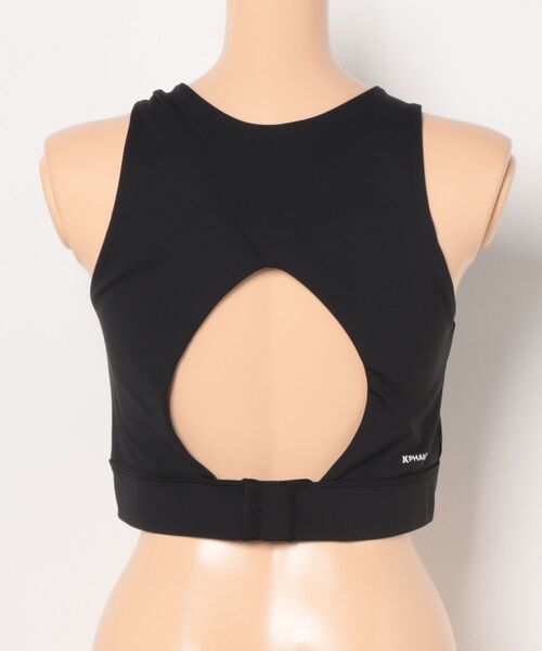 Hurley (ハーレー)の「Hurley/ハーレー ブラトップ/フィットネス/UVケア WASB251051(水着・レディース・ブラック×ホワイト/オリーブ/ブラック/ネイビー/ピンク/ブラウン×イエロー/ブラック×ブルー/カーキ・M/S)」の10枚目の写真