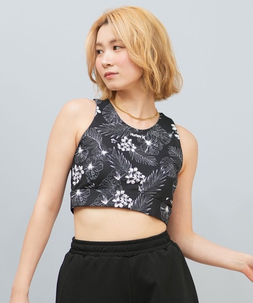 Hurley (ハーレー)の「Hurley/ハーレー ブラトップ/フィットネス/UVケア WASB251051(水着・レディース・ブラック×ホワイト/オリーブ/ブラック/ネイビー/ピンク/ブラウン×イエロー/ブラック×ブルー/カーキ・M/S)」の2枚目の写真