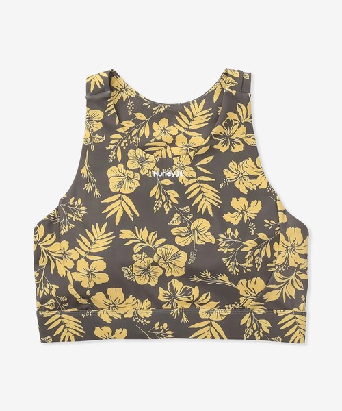 Hurley (ハーレー)の「Hurley/ハーレー ブラトップ/フィットネス/UVケア WASB251051(水着・レディース・ブラック×ホワイト/オリーブ/ブラック/ネイビー/ピンク/ブラウン×イエロー/ブラック×ブルー/カーキ・M/S)」の4枚目の写真