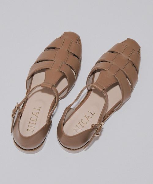 NICAL（ニカル）の「【本革】【NICAL】グルカサンダル/554504（サンダル・レディース・ブラウン/ブラック/アイボリー・23.0cm/25.5cm/22.0cm/22.5cm/23.5cm/24.0cm/24.5cm/25.0cm）」の16枚目の写真