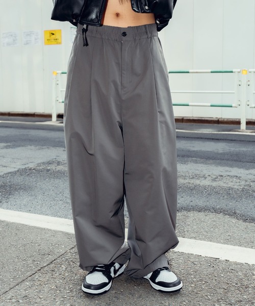 Hi waist loose pants
