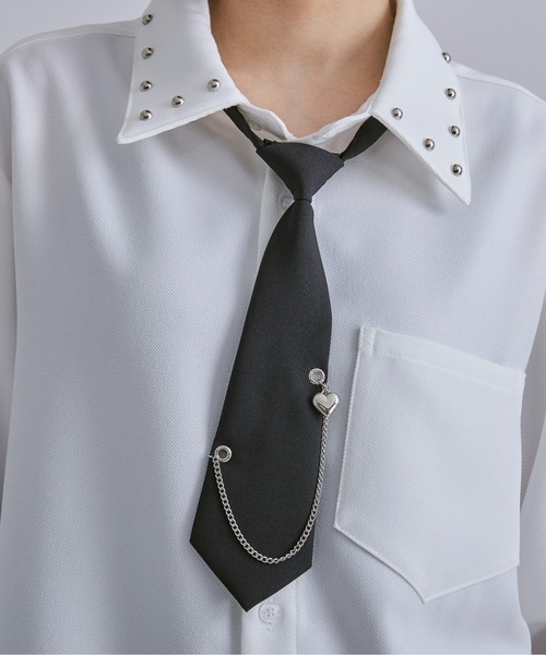 チャームツキネクタイ（ネクタイ）｜Ellno Loset（エルノロゼット）の