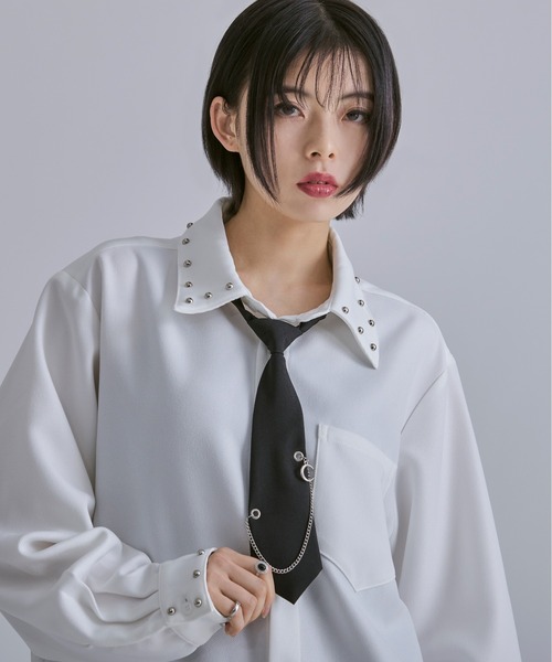 Ellno Loset（エルノロゼット）の「チャームツキネクタイ（ネクタイ・メンズ・B/A/D/C・FREE）」の7枚目の写真