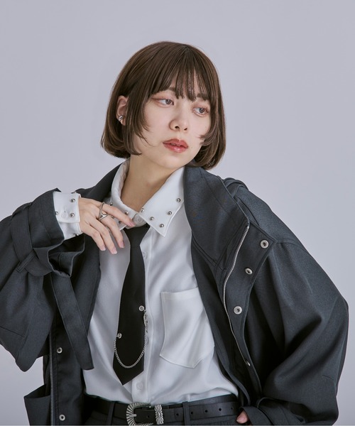 Ellno Loset（エルノロゼット）の「チャームツキネクタイ（ネクタイ・メンズ・B/A/D/C・FREE）」の10枚目の写真