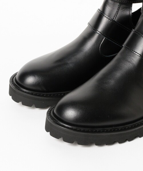 Ray BEAMS（レイビームス）の「ベルト付き ブーツ（ブーツ・レディース・グレー/ブラック・23.0cm/25.0cm/24.0cm）」の11枚目の写真