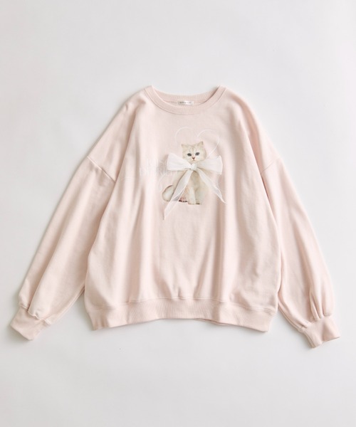 OLIVE des OLIVE（オリーブデオリーブ）の「春スウェット（スウェット・レディース・イエロー/ピンク/ネイビー/オフホワイト・FREE）」の8枚目の写真