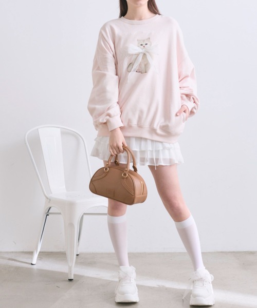 OLIVE des OLIVE（オリーブデオリーブ）の「春スウェット（スウェット・レディース・イエロー/ピンク/ネイビー/オフホワイト・FREE）」の19枚目の写真